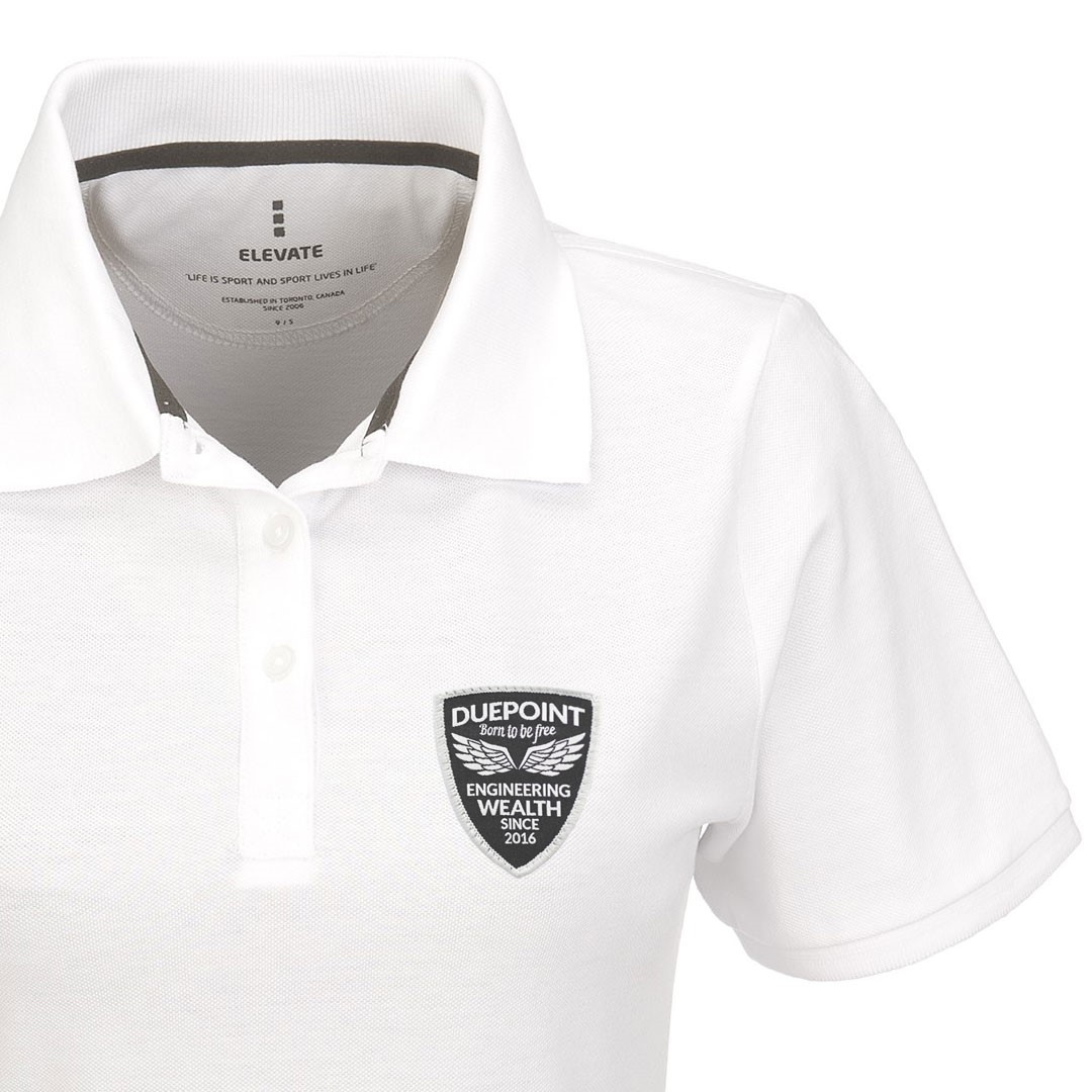 Polo Shirt (Ladies) – White – DuePoint