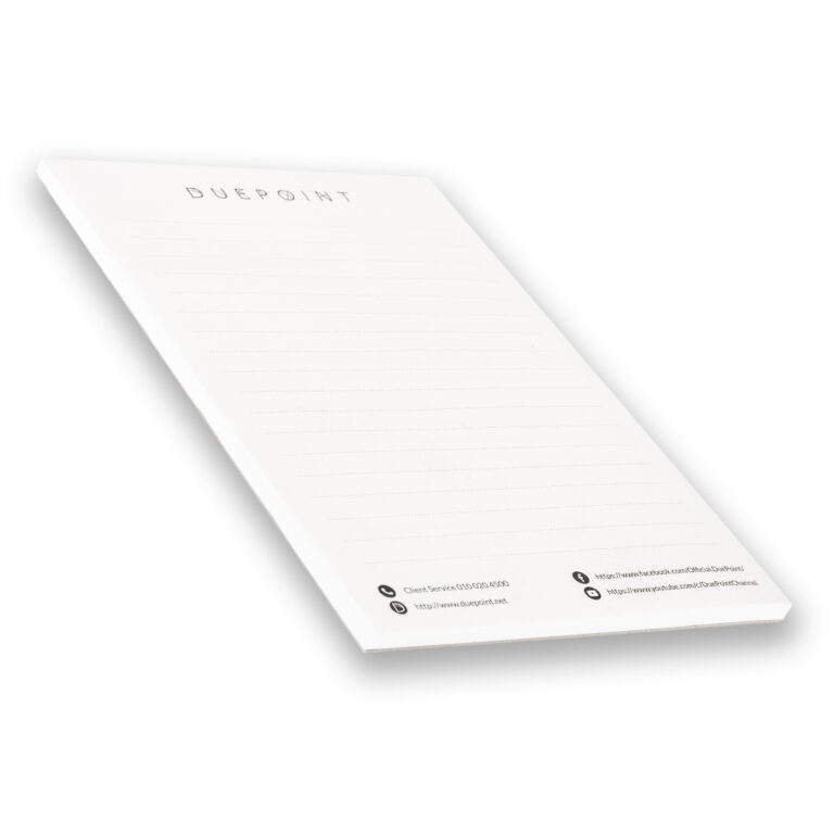 Notepad (A5) – DuePoint